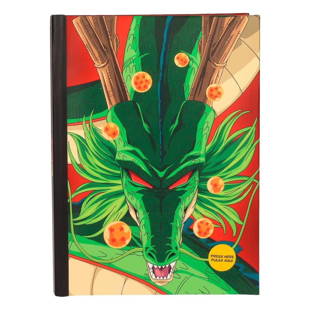 Dragon Ball Z: Notebook with Light Shenron Dragon - Fans Geek Store