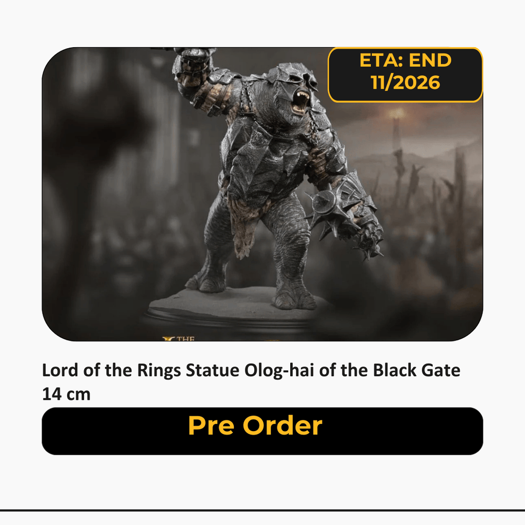 Lord of the Rings Statue Olog-hai of the Black Gate 14 cm