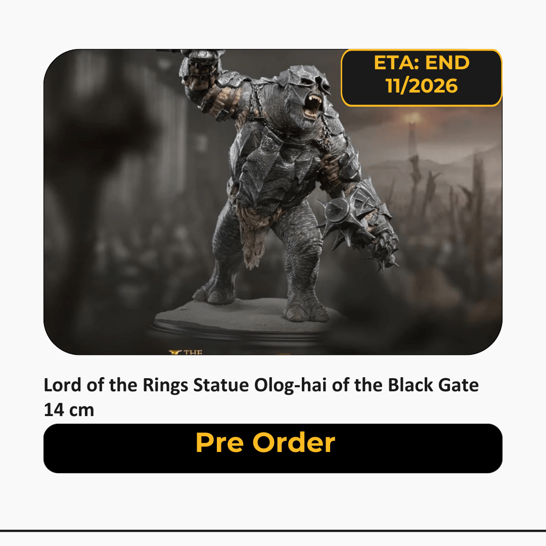 Lord of the Rings Statue Olog-hai of the Black Gate 14 cm