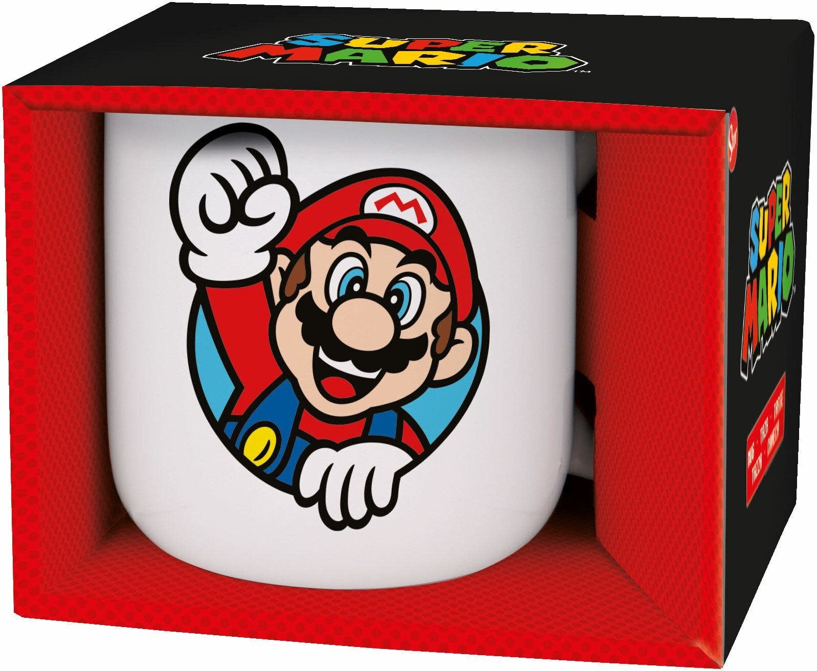 Super Mario ontbijtmok 420ml - Fans Geek Store