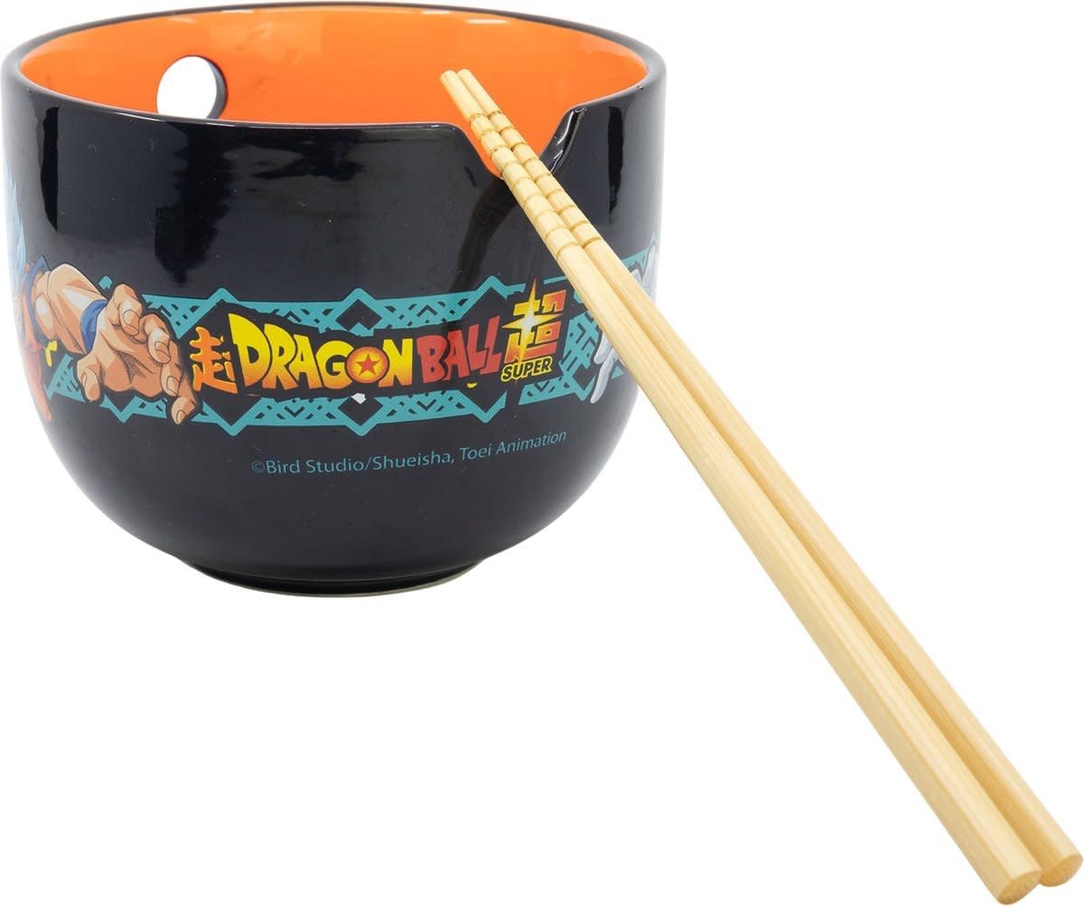 Dragon Ball - Super Saiyan Blue Goku en Vegeta Ramenkom met eetstokjes - Fans Geek Store