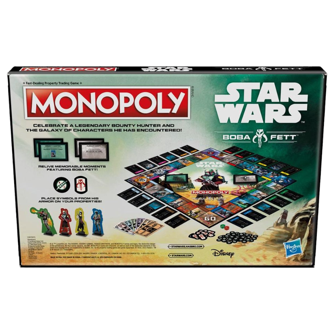 Monopoly: Star Wars Boba Fett Editie - Fans Geek Store