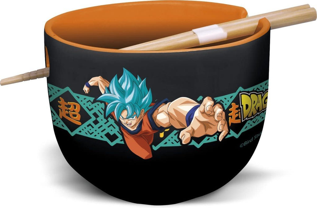 Dragon Ball - Super Saiyan Blue Goku en Vegeta Ramenkom met eetstokjes - Fans Geek Store