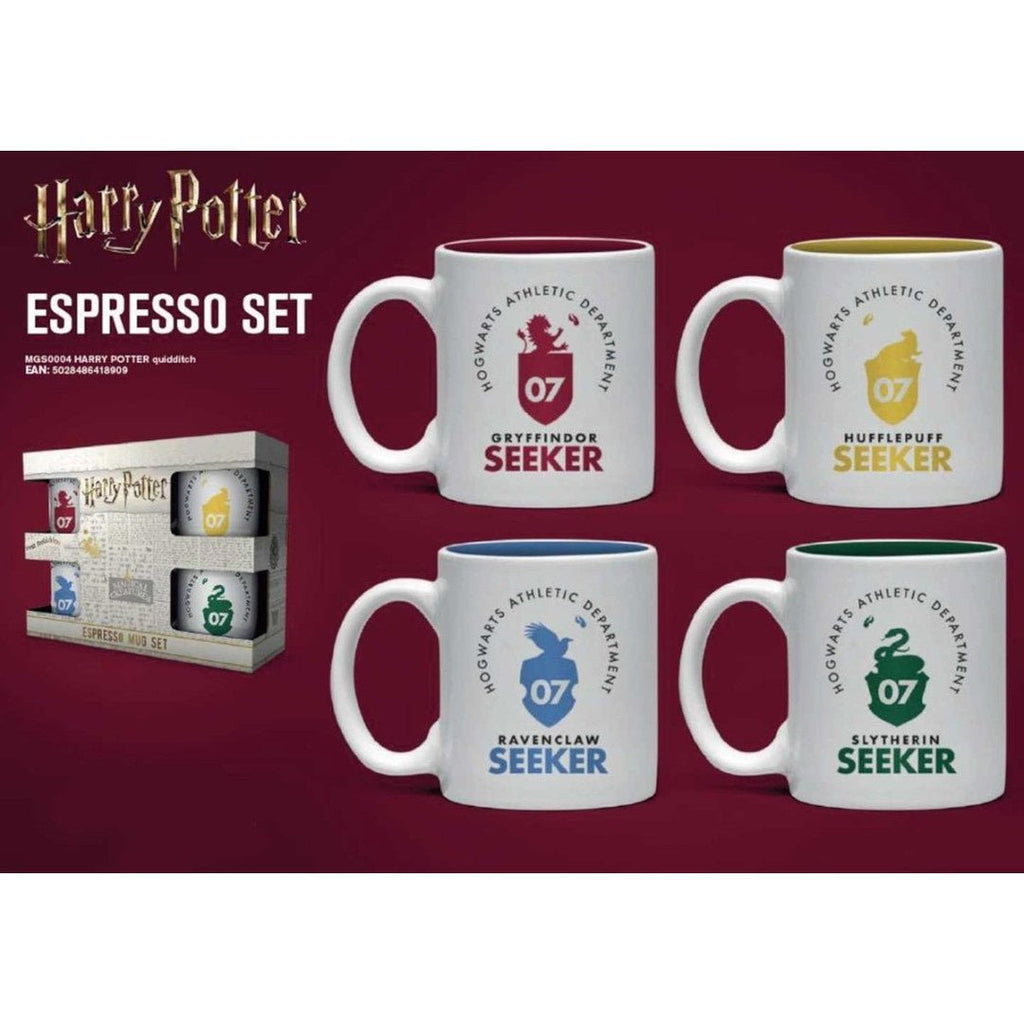 Harry Potter: Quidditch Mini Mug Set - Fans Geek Store