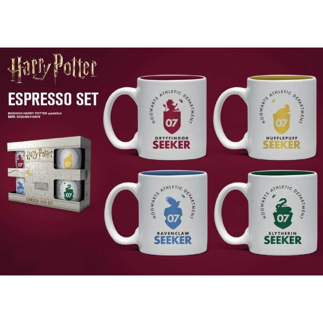 Harry Potter: Quidditch Mini Mug Set - Fans Geek Store