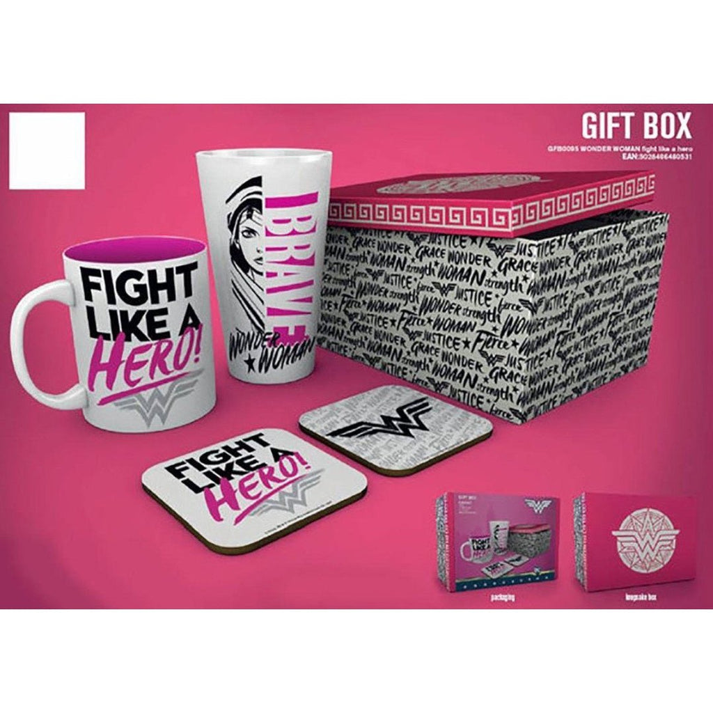 DC Comics: Wonder Woman Fight Like A Hero Gift Box - Fans Geek Store