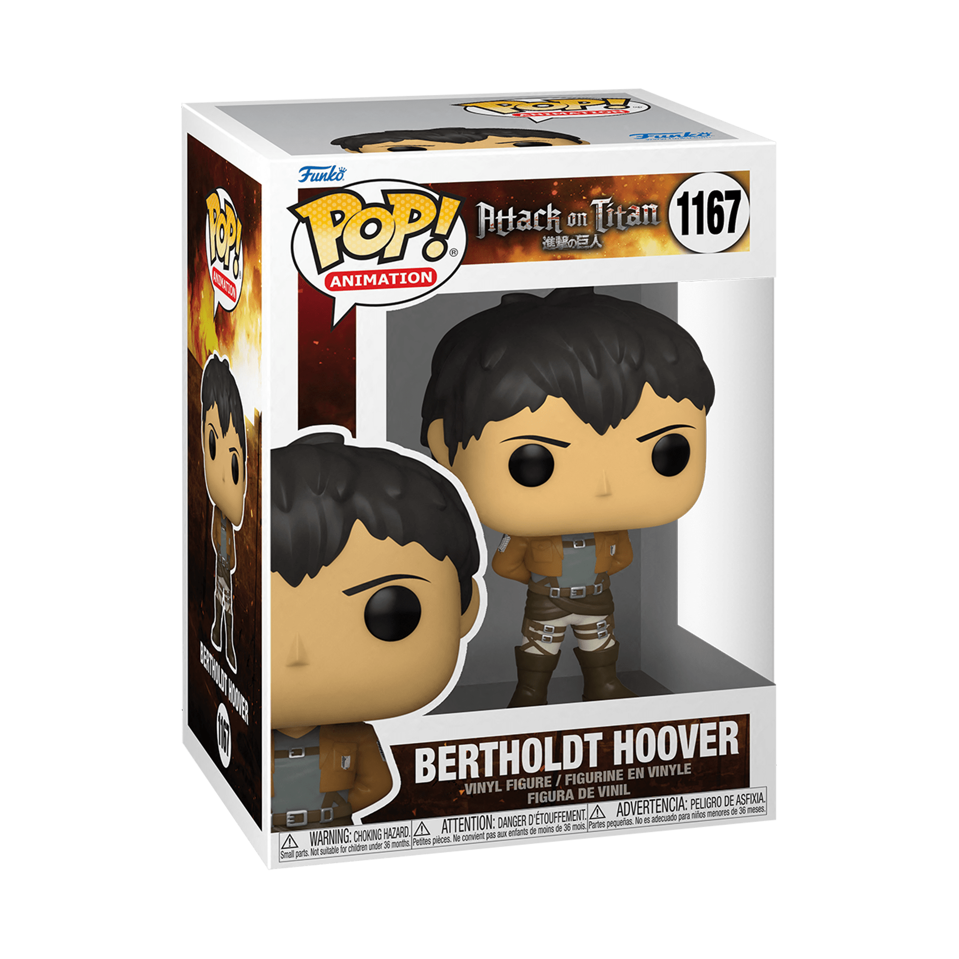 Funko POP! Animation Attack on Titan – Bertholdt Hoover 579 Vinyl Figure Collectible - Fans Geek Store
