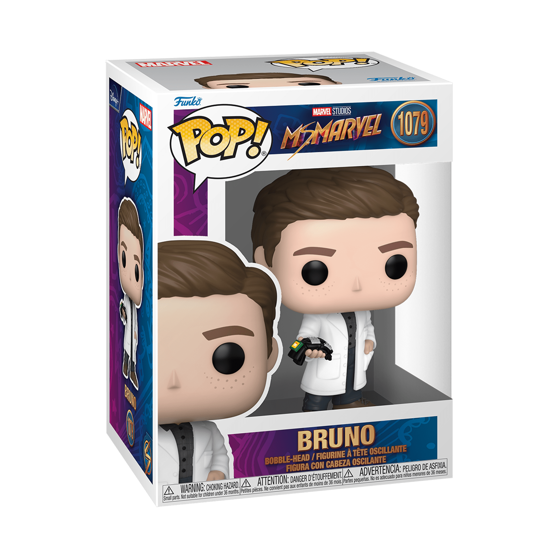 Pop! Marvel: Ms. Marvel - Bruno - Fans Geek Store