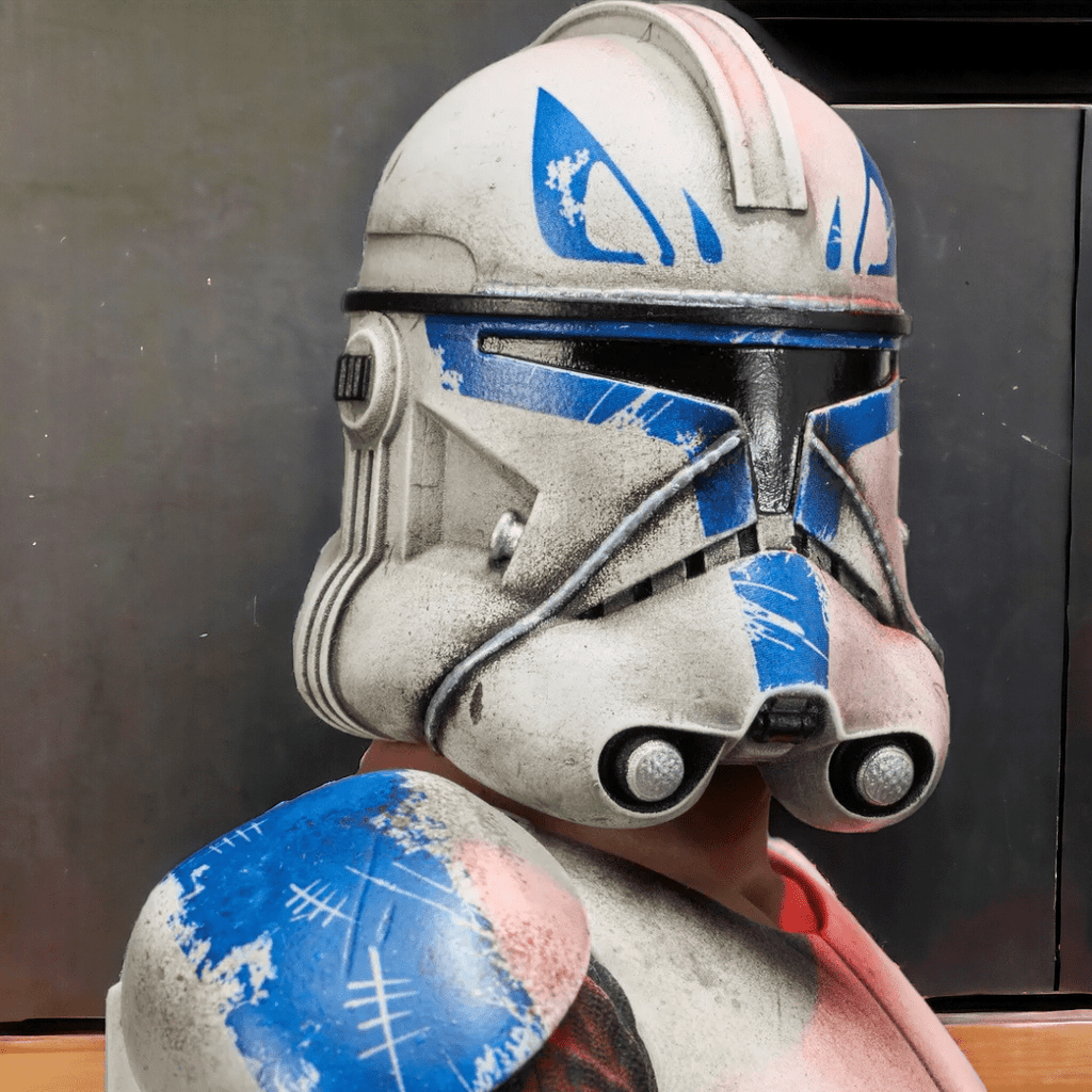 Star Wars: The Clone Wars - Deluxe Commander Rex 1:6 Scale Bust - Fans Geek Store