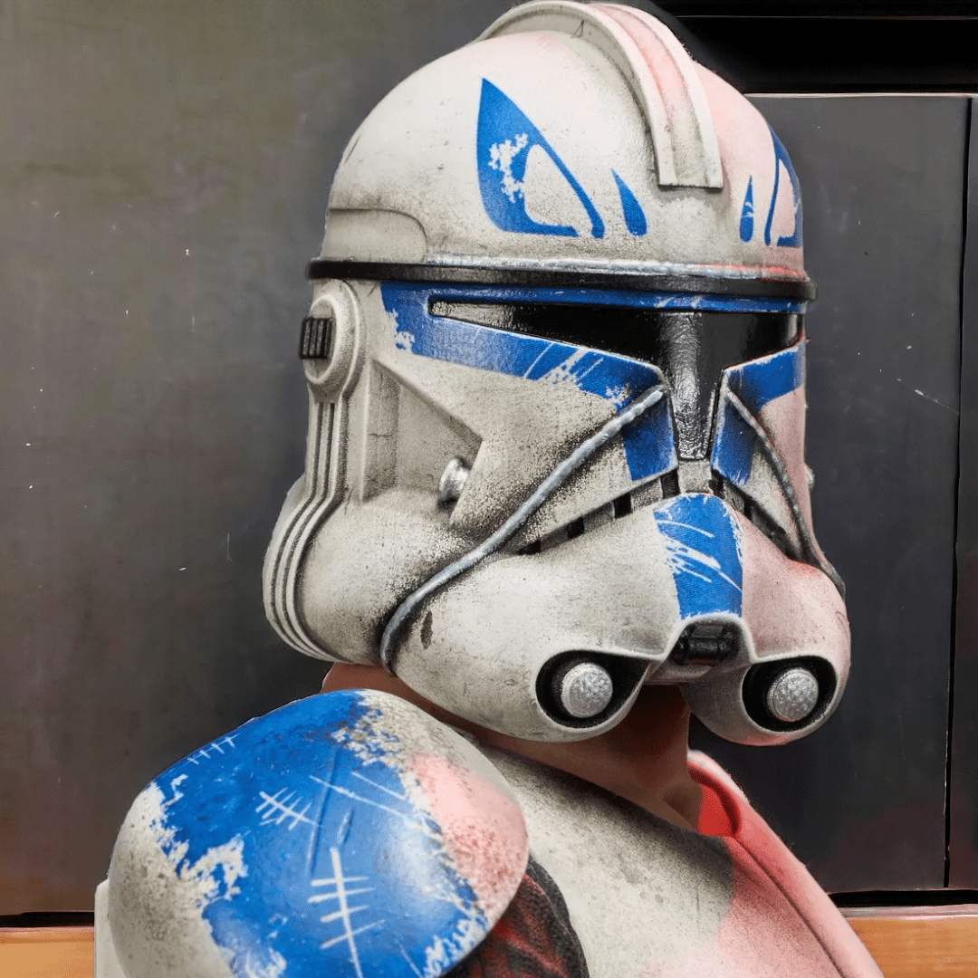 Star Wars: The Clone Wars - Deluxe Commander Rex 1:6 Scale Bust - Fans Geek Store