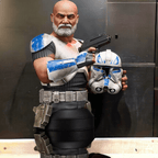 Star Wars: The Clone Wars - Deluxe Commander Rex 1:6 Scale Bust - Fans Geek Store