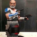 Star Wars: The Clone Wars - Deluxe Commander Rex 1:6 Scale Bust - Fans Geek Store