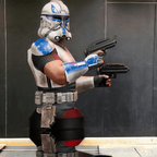 Star Wars: The Clone Wars - Deluxe Commander Rex 1:6 Scale Bust - Fans Geek Store