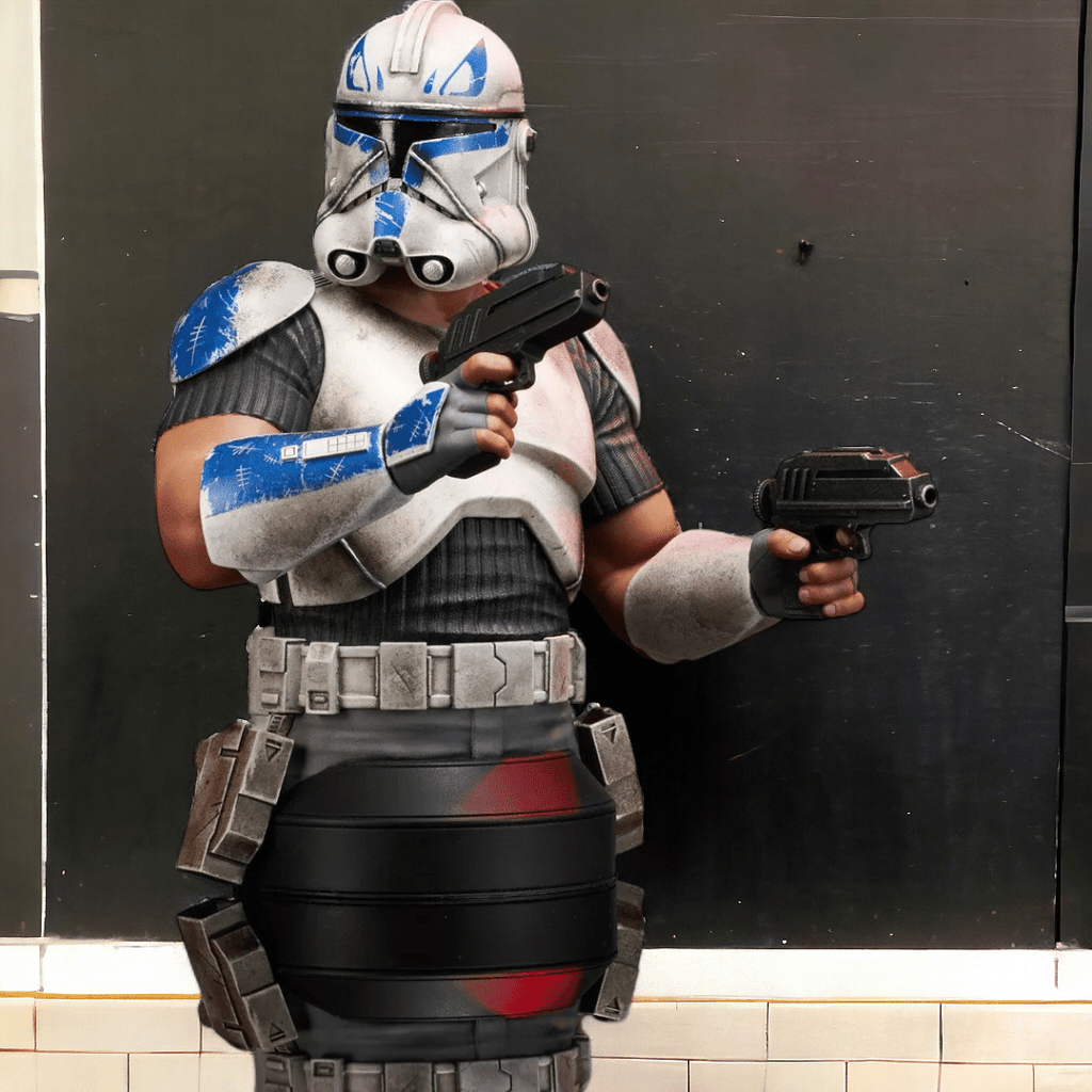 Star Wars: The Clone Wars - Deluxe Commander Rex 1:6 Scale Bust - Fans Geek Store