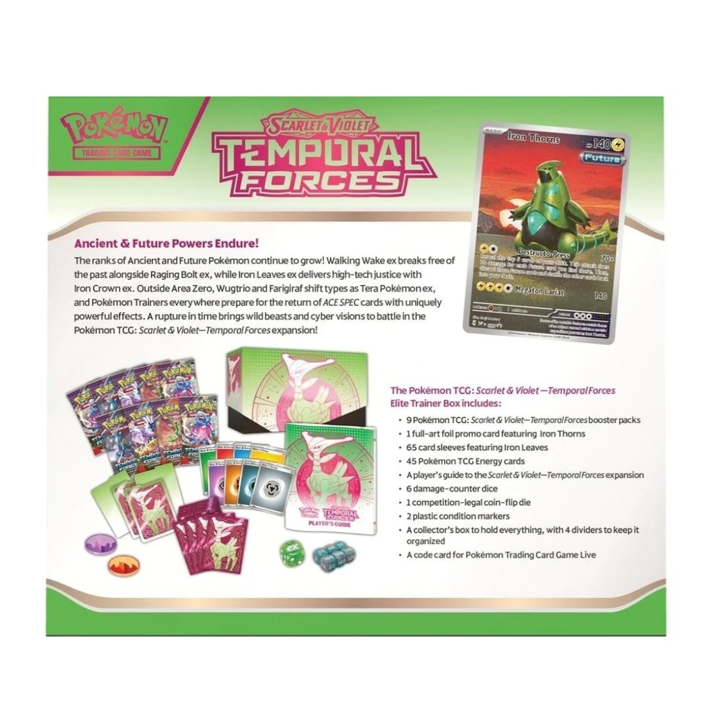 Pokémon TCG Scarlet & Violet 05 Elite Trainer Box *English Version* - Fans Geek Store