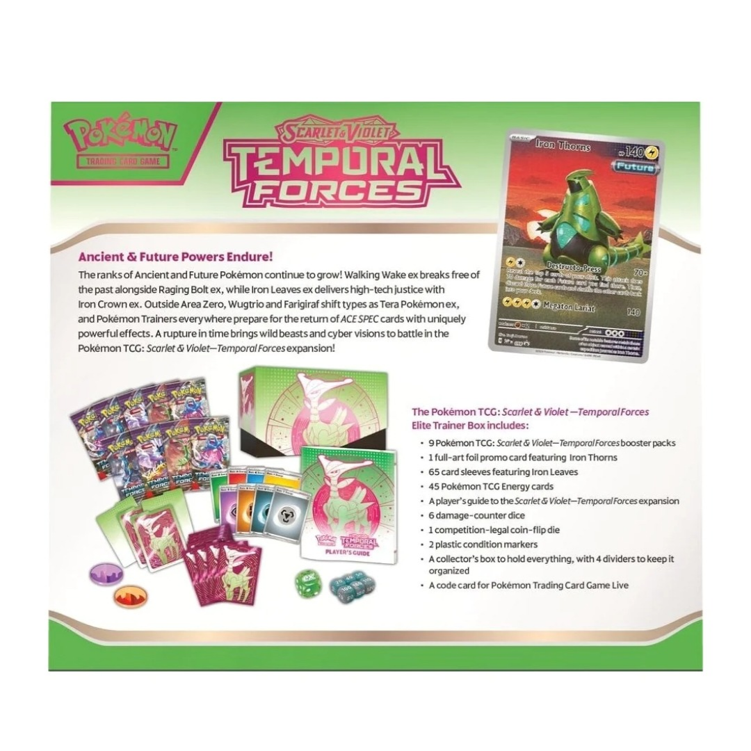 Pokémon TCG Scarlet & Violet 05 Elite Trainer Box *English Version* - Fans Geek Store