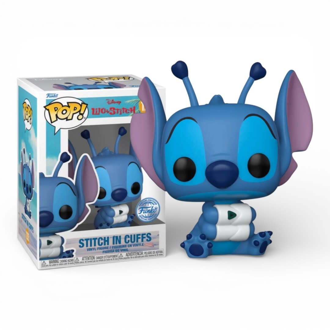 Funko POP! Disney Stitch in Cuffs 1235 Lilo & Stitch Exclusive - Fans Geek Store