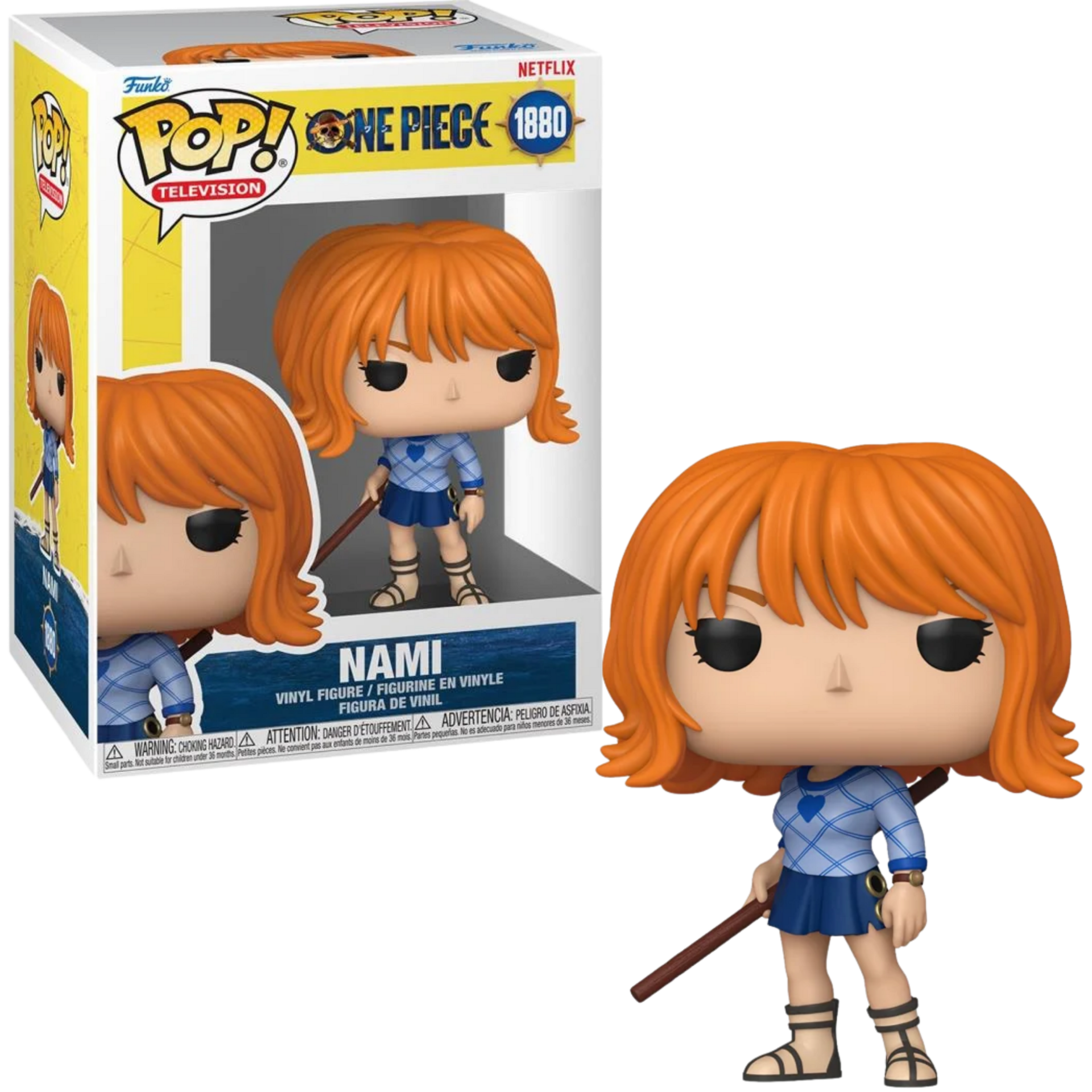 One Piece Netflix Nami Funko Figuur 1880 9 cm