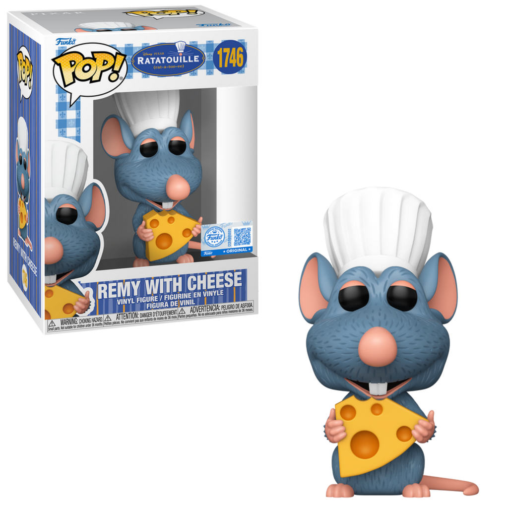 Funko POP! Ratatouille 1746 Remy met Kaas Exclusief
