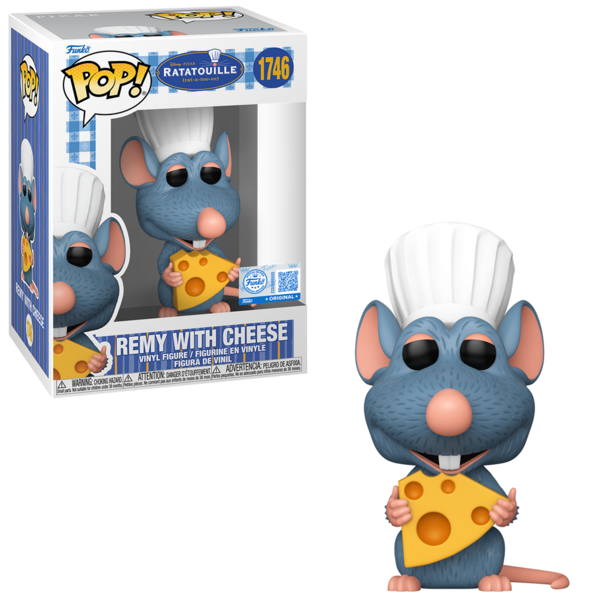 Funko POP! Ratatouille 1746 Remy met Kaas Exclusief