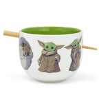 Star Wars: The Mandalorian - Grogu Ramen Bowl with Chopsticks - Fans Geek Store