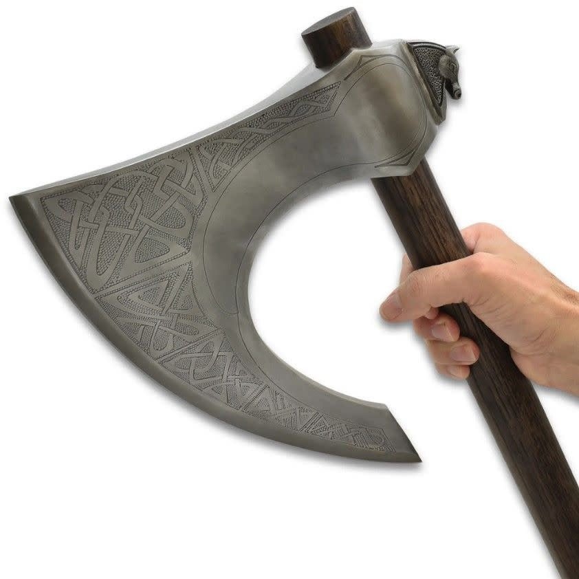 LOTR Replica 1/1 War Axe Rohan 85 cm Replicas: 1/1 Lord of the Rings - Fans Geek Store