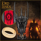 Lord of the Rings Museum Collection Replica 1/1 War Helm of Sauron 76 cm - Fans Geek Store