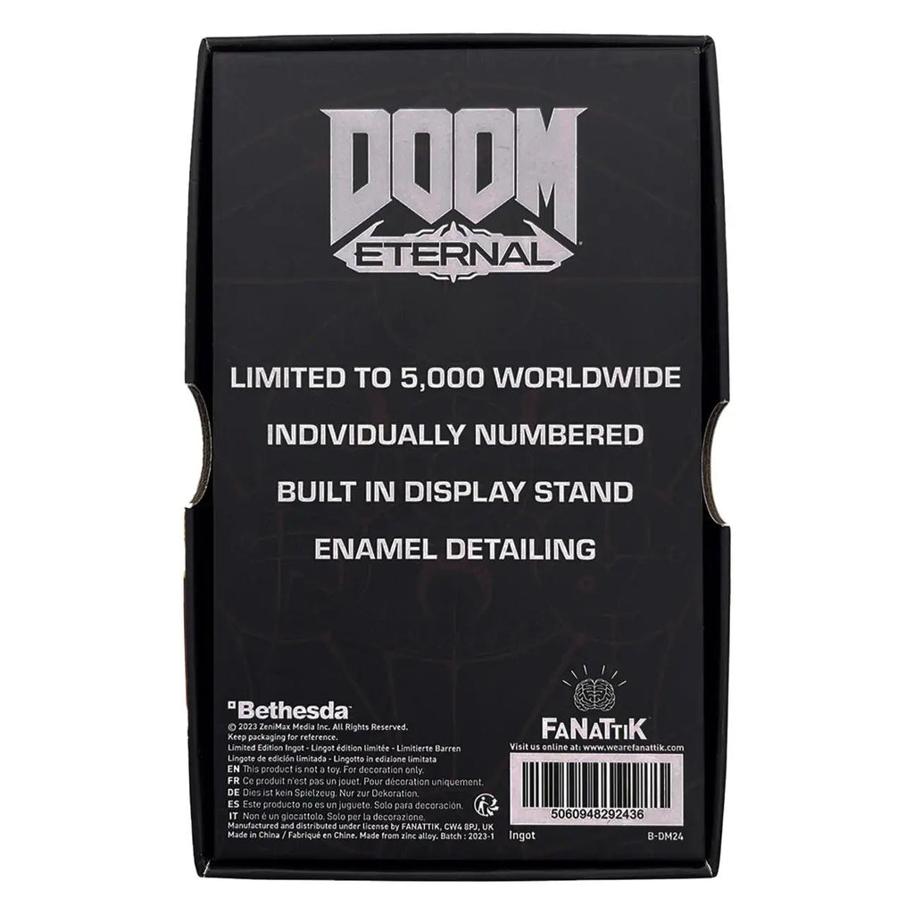 DOOM: Limited Edition Crucible Sword Stained Glass Window Ingot - Fans Geek Store