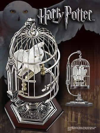 Harry Potter: Miniature Hedwig and Cage - Fans Geek Store