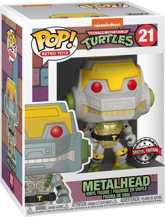 Pop! Retro Toys: TMNT - Metalhead - US Exclusive - Fans Geek Store
