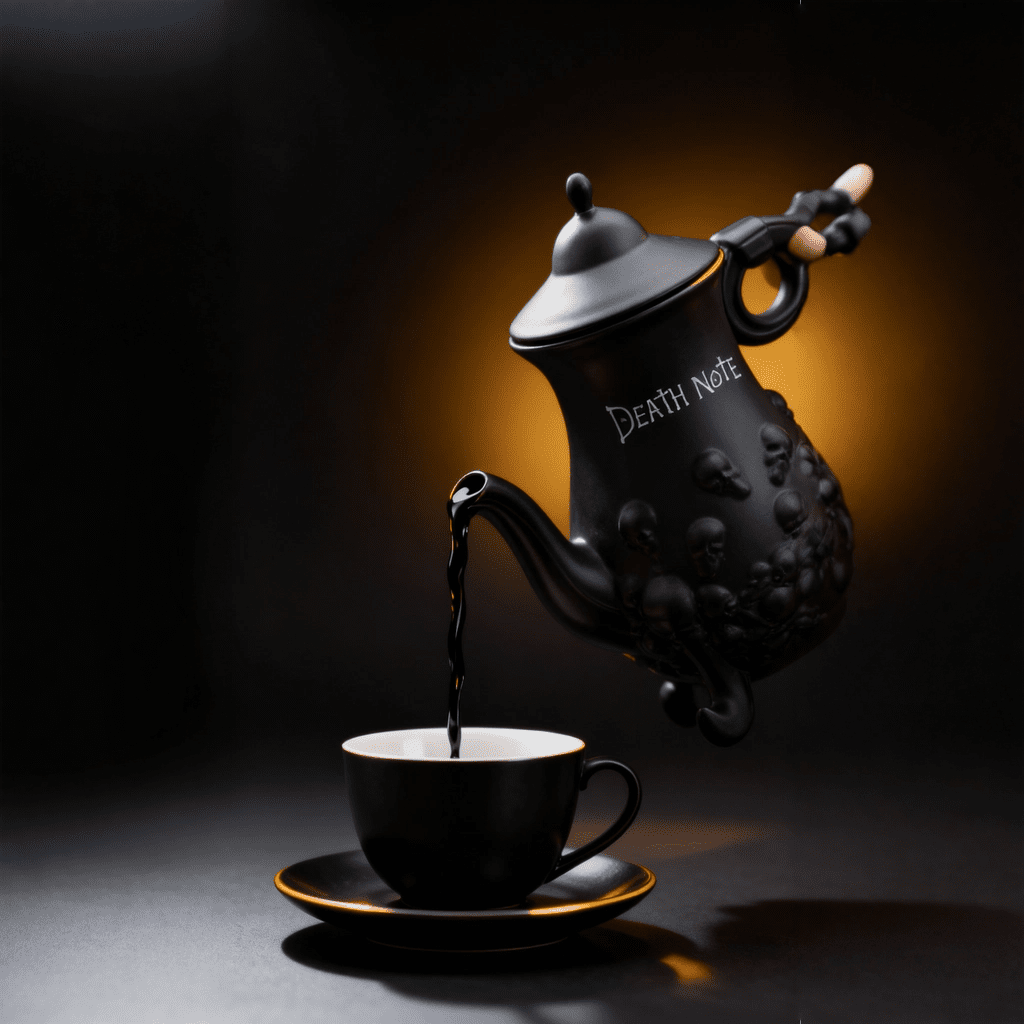DEATH NOTE - Teapot - Realm of the dead - Fans Geek Store