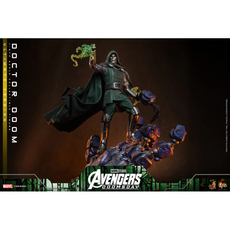Hot Toys MMS907 Avengers: Doomsday Doctor Doom Ultimate Version 1/6 Actiefiguur 31 cm