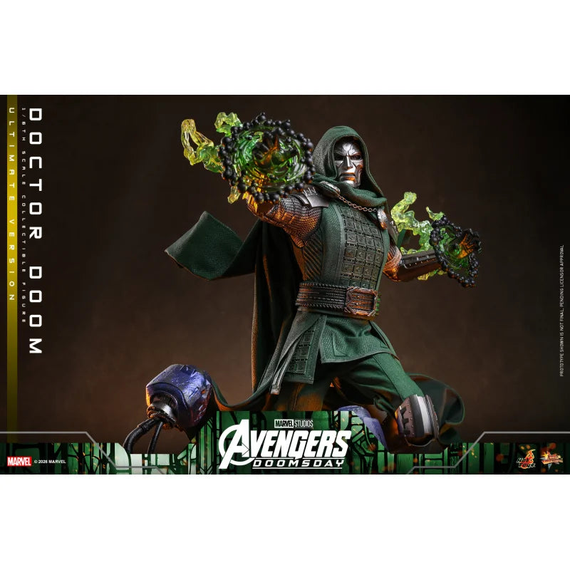 Hot Toys MMS907 Avengers: Doomsday Doctor Doom Ultimate Version 1/6 Actiefiguur 31 cm