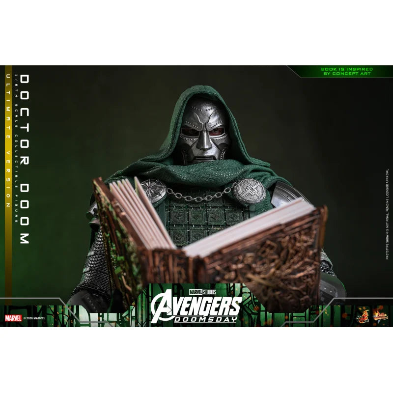 Hot Toys MMS907 Avengers: Doomsday Doctor Doom Ultimate Version 1/6 Actiefiguur 31 cm