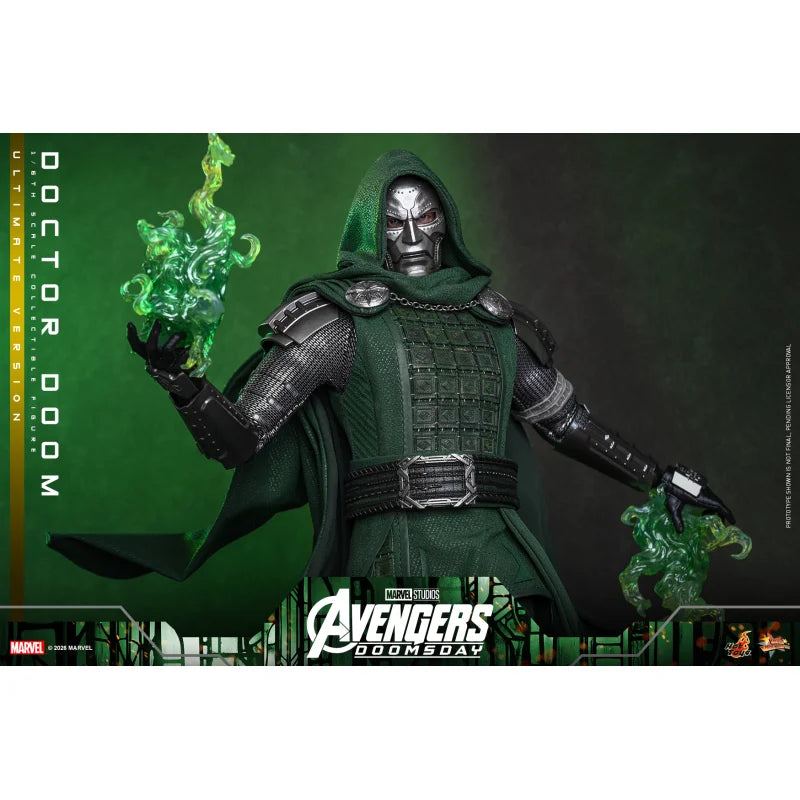 Hot Toys MMS907 Avengers: Doomsday Doctor Doom Ultimate Version 1/6 Actiefiguur 31 cm