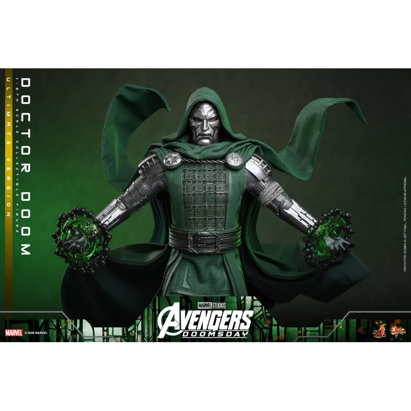 Hot Toys MMS907 Avengers: Doomsday Doctor Doom Ultimate Version 1/6 Actiefiguur 31 cm