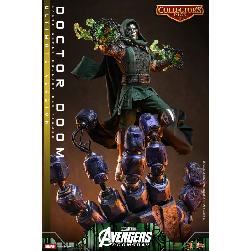 Hot Toys MMS907 Avengers: Doomsday Doctor Doom Ultimate Version 1/6 Actiefiguur 31 cm