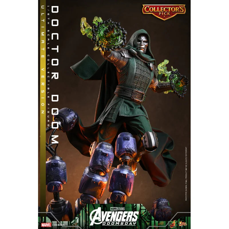 Hot Toys MMS907 Avengers: Doomsday Doctor Doom Ultimate Version 1/6 Actiefiguur 31 cm