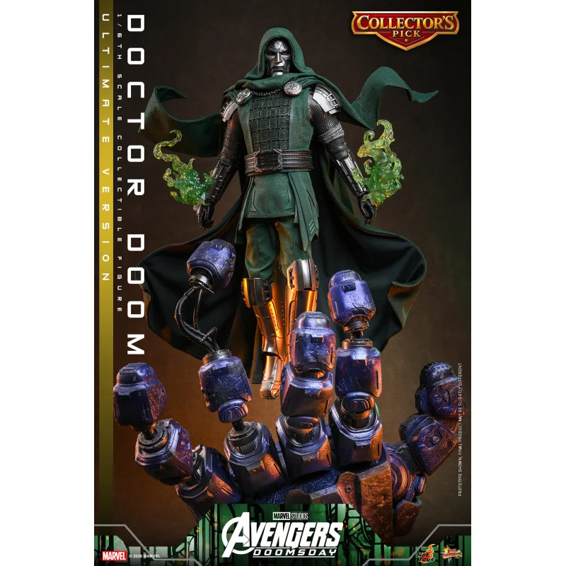 Hot Toys MMS907 Avengers: Doomsday Doctor Doom Ultimate Version 1/6 Actiefiguur 31 cm