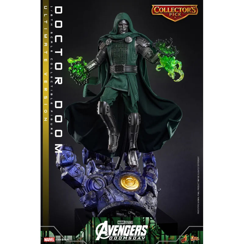 Hot Toys MMS907 Avengers: Doomsday Doctor Doom Ultimate Version 1/6 Actiefiguur 31 cm