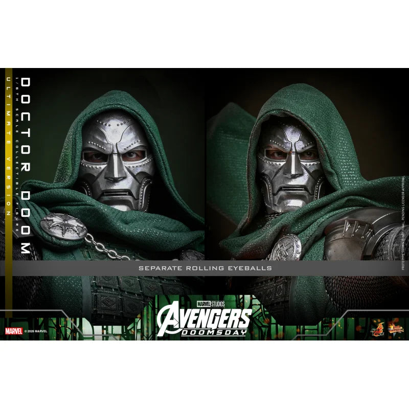 Hot Toys MMS907 Avengers: Doomsday Doctor Doom Ultimate Version 1/6 Actiefiguur 31 cm
