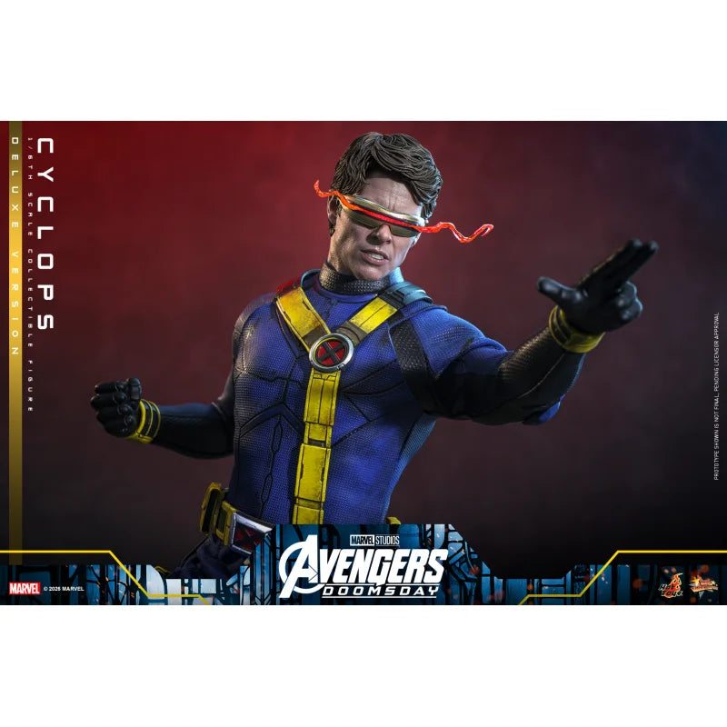 Hot Toys MMS909 Avengers: Doomsday Cyclops Deluxe Version 1/6 Actiefiguur 31 cm