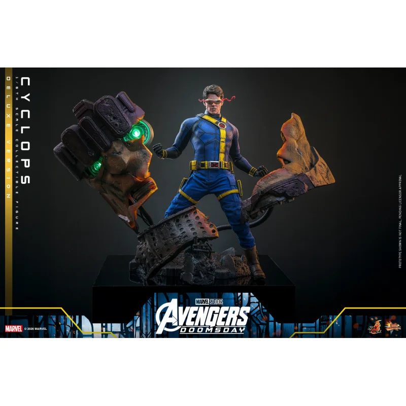 Hot Toys MMS909 Avengers: Doomsday Cyclops Deluxe Version 1/6 Actiefiguur 31 cm