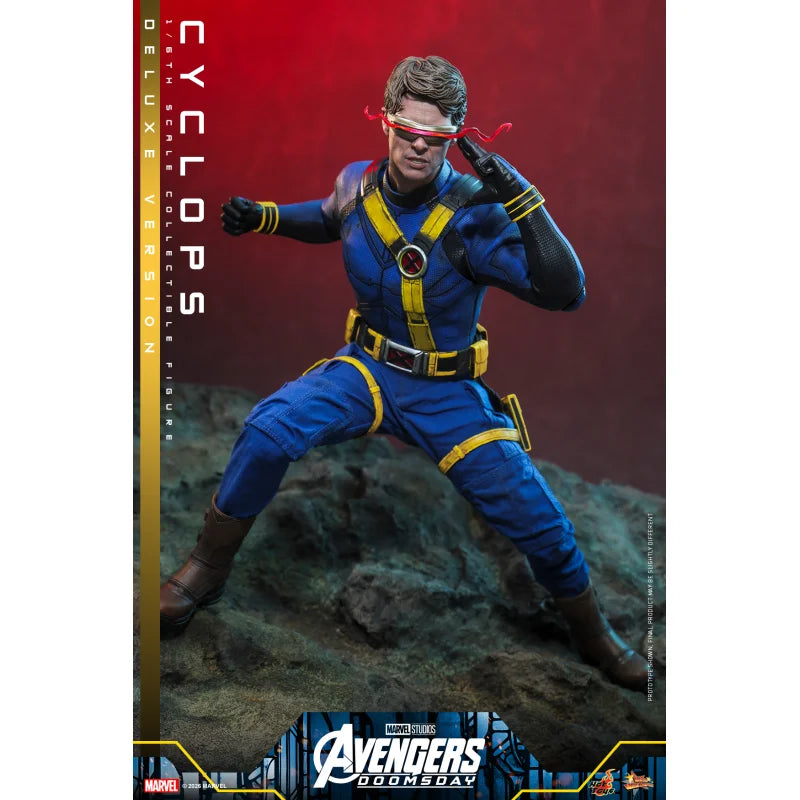 Hot Toys MMS909 Avengers: Doomsday Cyclops Deluxe Version 1/6 Actiefiguur 31 cm