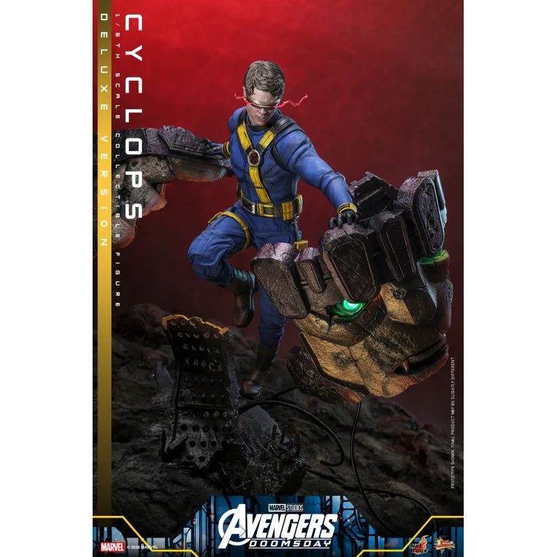 Hot Toys MMS909 Avengers: Doomsday Cyclops Deluxe Version 1/6 Actiefiguur 31 cm