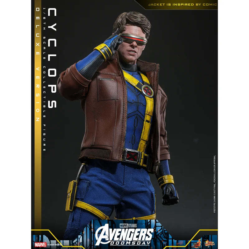 Hot Toys MMS909 Avengers: Doomsday Cyclops Deluxe Version 1/6 Actiefiguur 31 cm