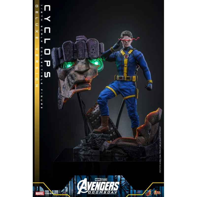 Hot Toys MMS909 Avengers: Doomsday Cyclops Deluxe Version 1/6 Actiefiguur 31 cm