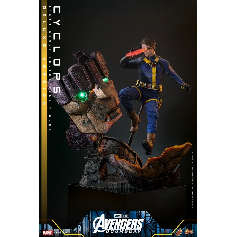 Hot Toys MMS909 Avengers: Doomsday Cyclops Deluxe Version 1/6 Actiefiguur 31 cm