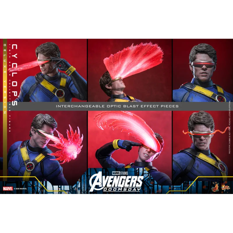 Hot Toys MMS909 Avengers: Doomsday Cyclops Deluxe Version 1/6 Actiefiguur 31 cm