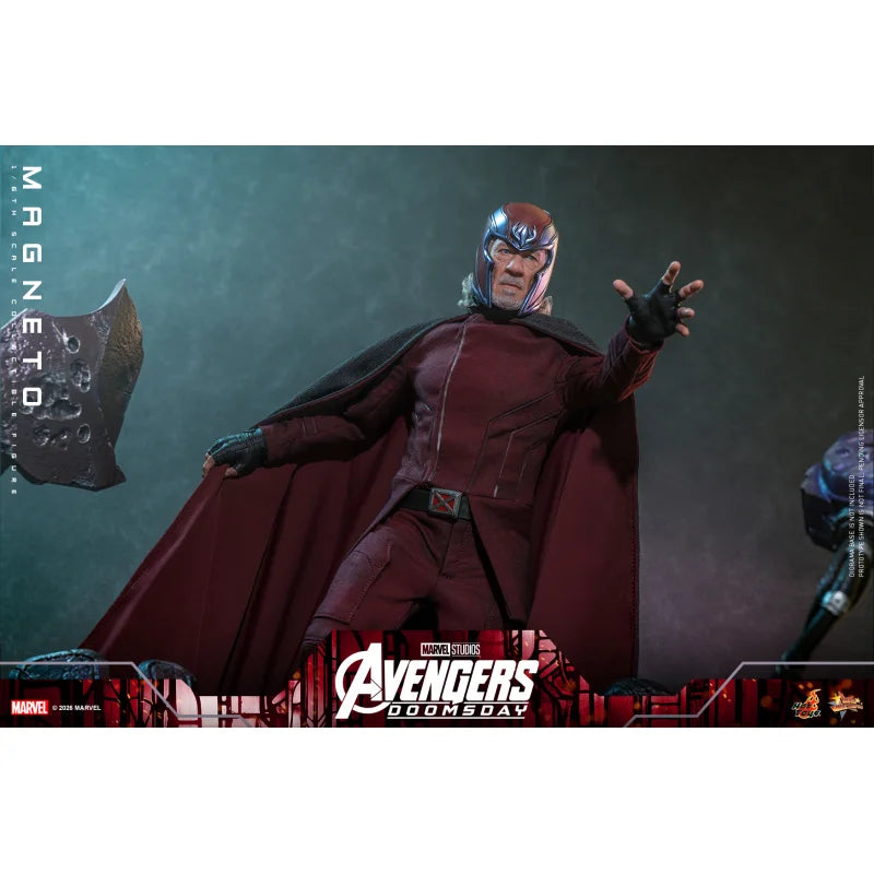 Hot Toys MMS912 Avengers: Doomsday Magneto 1/6 Actiefiguur 30 cm